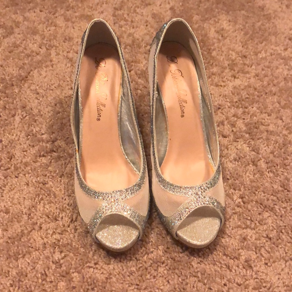Sparkle high heels